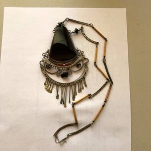 Unique Smoky Topaz necklace